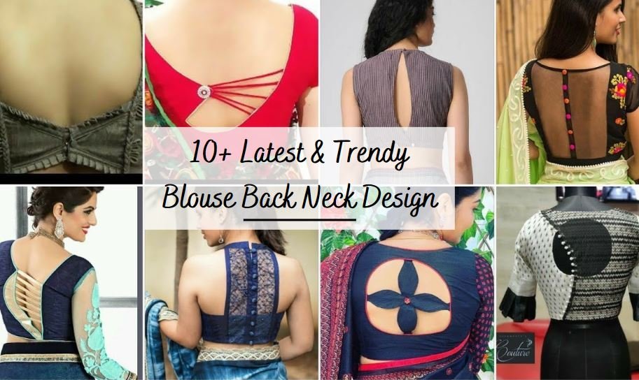 Latest & Trendy Blouse Back Neck Design